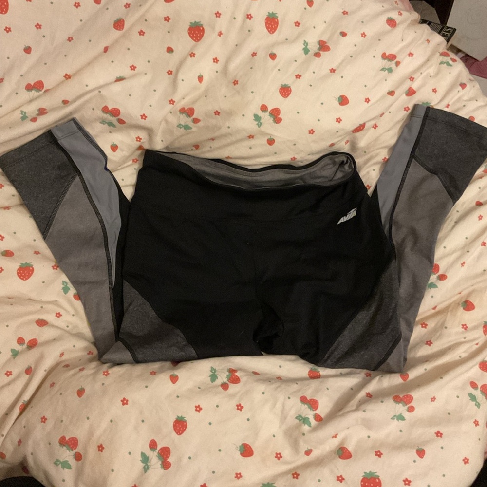 Black and Gray Bottoms